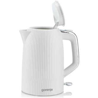 Gorenje Kettle | K17DPW | Electric | 2200 W | 1.7 L | Stainless steel | 360 rotational base | White Gorenje Kettle | K17DPW | Electric | 2200 W | 1.7 L | Stainless steel | 360 rotational base | White
