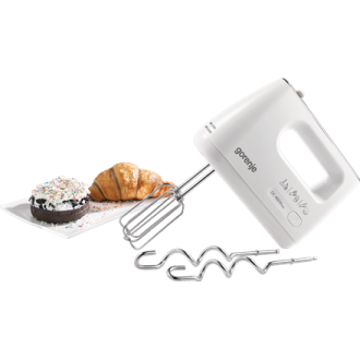 Gorenje | Hand Mixer | M460CDC | Hand Mixer | 460 W | Number of speeds 5 | Turbo mode | White Gorenje | Hand Mixer | M460CDC | Hand Mixer | 460 W | Number of speeds 5 | Turbo mode | White