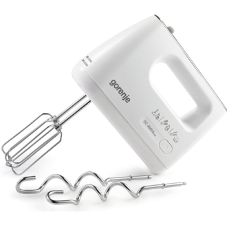 Gorenje | Hand Mixer | M460CDC | Hand Mixer | 460 W | Number of speeds 5 | Turbo mode | White Gorenje | Hand Mixer | M460CDC | Hand Mixer | 460 W | Number of speeds 5 | Turbo mode | White