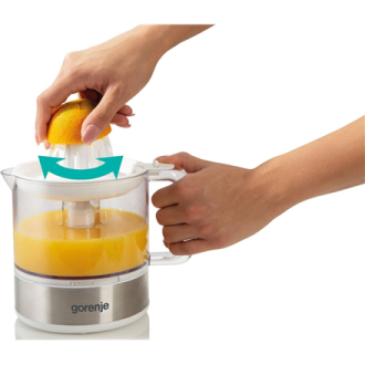 Gorenje | Citrus Juicer | CJ30E | Type Citrus Juicer | White | 30 W | Number of speeds 1 Gorenje | Citrus Juicer | CJ30E | Type Citrus Juicer | White | 30 W | Number of speeds 1