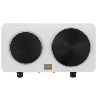 Adler Hot Plate | AD 6520 | Number of burners/cooking zones 2 | Electric | White Adler Hot Plate | AD 6520 | Number of burners/cooking zones 2 | Electric | White