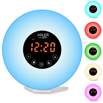 Adler Wake-Up Light Alarm Clock | AD 1916 Adler Wake-Up Light Alarm Clock | AD 1916
