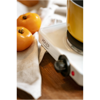 Adler Hot Plate | AD 6520 | Number of burners/cooking zones 2 | Electric | White Adler Hot Plate | AD 6520 | Number of burners/cooking zones 2 | Electric | White