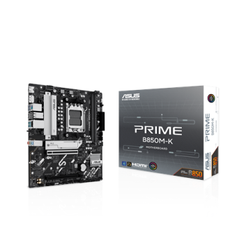 Asus PRIME B850M-K | Processor family AMD | Processor socket AM5 | DDR5 | Supported hard disk drive interfaces SATA, M.2 | Numbe Asus PRIME B850M-K | Processor family AMD | Processor socket AM5 | DDR5 | Supported hard disk drive interfaces SATA, M.2 | Numbe
