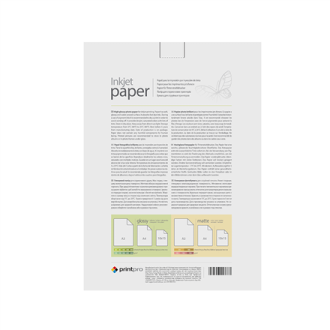 ColorWay PrintPro Photo Paper, 500 sheets | High Glossy | 180 g/m | A4 ColorWay PrintPro Photo Paper, 500 sheets | High Glossy | 180 g/m | A4