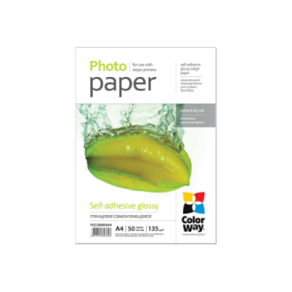ColorWay Photo Paper, 50 sheets | Glossy | 135 g/m | A4