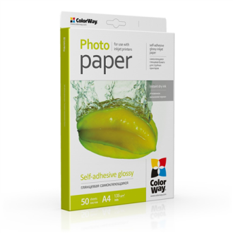 ColorWay Photo Paper, 50 sheets | Glossy | 135 g/m | A4