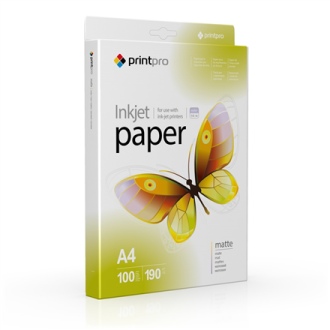 ColorWay PrintPro Photo Paper, 100 sheets | Matte | 190 g/m | A4 ColorWay PrintPro Photo Paper, 100 sheets | Matte | 190 g/m | A4