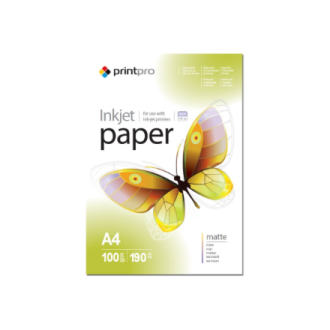 ColorWay PrintPro Photo Paper, 100 sheets | Matte | 190 g/m | A4 ColorWay PrintPro Photo Paper, 100 sheets | Matte | 190 g/m | A4