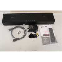 SALE OUT. | Sharp | 2.0.2 Compact Dolby Atmos Soundbar | HT-SB700 | 140 W | DEMO | Bluetooth | Black | Wireless connection SALE OUT. | Sharp | 2.0.2 Compact Dolby Atmos Soundbar | HT-SB700 | 140 W | DEMO | Bluetooth | Black | Wireless connection