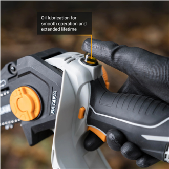 Batavia B.V. Chainsaw | 18V Nexxsaw Cordless One-Hand 6'' V3 - Without Battery and Charger Batavia B.V. Chainsaw | 18V Nexxsaw Cordless One-Hand 6'' V3 - Without Battery and Charger
