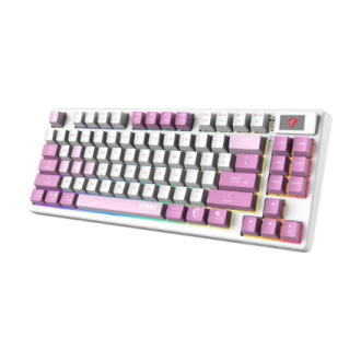 MSI FORGE GK600 TKL WIRELESS VIOLET | Gaming keyboard | Wireless | US | Mechanical Linear MSI FORGE GK600 TKL WIRELESS VIOLET | Gaming keyboard | Wireless | US | Mechanical Linear