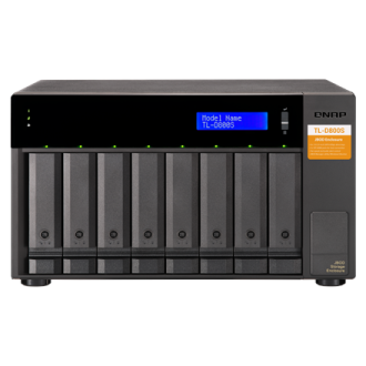 QNAP High-performance desktop SATA 6Gbps JBOD storage enclosure | TL-D800S QNAP High-performance desktop SATA 6Gbps JBOD storage enclosure | TL-D800S