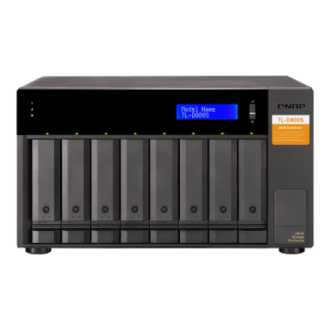 QNAP High-performance desktop SATA 6Gbps JBOD storage enclosure | TL-D800S QNAP High-performance desktop SATA 6Gbps JBOD storage enclosure | TL-D800S