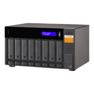 QNAP High-performance desktop SATA 6Gbps JBOD storage enclosure | TL-D800S QNAP High-performance desktop SATA 6Gbps JBOD storage enclosure | TL-D800S