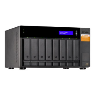 QNAP High-performance desktop SATA 6Gbps JBOD storage enclosure | TL-D800S QNAP High-performance desktop SATA 6Gbps JBOD storage enclosure | TL-D800S