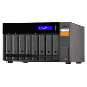 QNAP High-performance desktop SATA 6Gbps JBOD storage enclosure | TL-D800S QNAP High-performance desktop SATA 6Gbps JBOD storage enclosure | TL-D800S