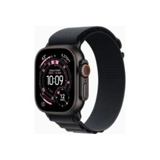 Apple Watch Ultra 3 GPS + Cellular 49mm Black Titanium Case with Black Alpine Loop - Large | Apple Apple Watch Ultra 3 GPS + Cellular 49mm Black Titanium Case with Black Alpine Loop - Large | Apple