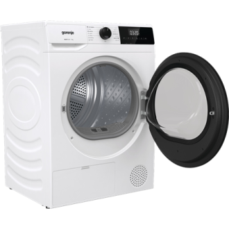 Gorenje Dryer Machine | D2HNE7E | Energy efficiency class E | Front loading | 7 kg | Heat pump | LED | Depth 51 cm | White Gorenje Dryer Machine | D2HNE7E | Energy efficiency class E | Front loading | 7 kg | Heat pump | LED | Depth 51 cm | White