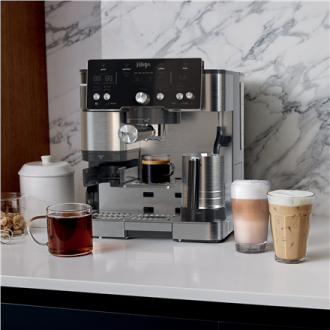 NINJA | Luxe Cafe Essential Espresso Machine | ES501EU | Pump pressure 9 bar | Built-in milk frother | Semi-automatic | Black NINJA | Luxe Cafe Essential Espresso Machine | ES501EU | Pump pressure 9 bar | Built-in milk frother | Semi-automatic | Black