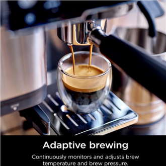 NINJA | Luxe Cafe Essential Espresso Machine | ES501EU | Pump pressure 9 bar | Built-in milk frother | Semi-automatic | Black NINJA | Luxe Cafe Essential Espresso Machine | ES501EU | Pump pressure 9 bar | Built-in milk frother | Semi-automatic | Black