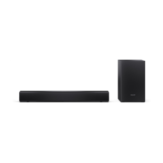 Sharp Compact 2.1 Soundbar with Wireless Subwoofer | HT-SBW121 | 240 W | Bluetooth | Wireless connection | Black