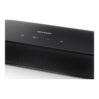 Sharp Compact 2.1 Soundbar with Wireless Subwoofer | HT-SBW121 | 240 W | Bluetooth | Wireless connection | Black