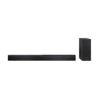 Sharp 2.1 Dolby Atmos/DTS Virtual:X Soundbar with Slim Wireless Subwoofer | HT-SBW310 | 330 W | Bluetooth | Wireless connection Sharp 2.1 Dolby Atmos/DTS Virtual:X Soundbar with Slim Wireless Subwoofer | HT-SBW310 | 330 W | Bluetooth | Wireless connection
