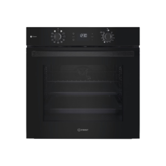 INDESIT Oven | IO K58HS B | 71 L | Electric | Hydrolytic | Electronic | Convection | Height 59.5 cm | Width 59.5 cm | Black INDESIT Oven | IO K58HS B | 71 L | Electric | Hydrolytic | Electronic | Convection | Height 59.5 cm | Width 59.5 cm | Black