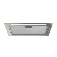 Whirlpool Hood | WCTH 63F LEB X | Built-in | Energy efficiency class B | Width 51.4 cm | 435 m /h | Electronic | LED | Inox