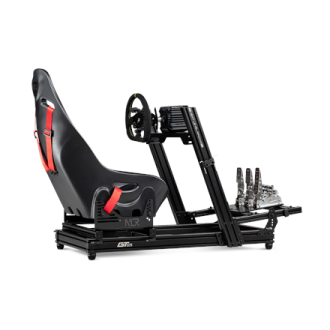 Next Level Racing GTElite Lite | Aluminium Simulator Cockpit, Wheel Plate Edition | Black Next Level Racing GTElite Lite | Aluminium Simulator Cockpit, Wheel Plate Edition | Black