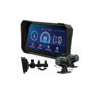 Navitel Dual dash Cam and Smart Moto device (Carplay, Android Auto) | Dual dash Cam and Smart Moto device (Carplay, Android Auto