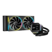 Deepcool Liquid CPU Cooler | LM240 | Black | Intel, AMD Deepcool Liquid CPU Cooler | LM240 | Black | Intel, AMD