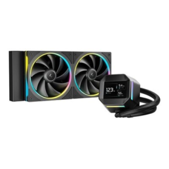 Deepcool Liquid CPU Cooler | LM240 | Black | Intel, AMD Deepcool Liquid CPU Cooler | LM240 | Black | Intel, AMD
