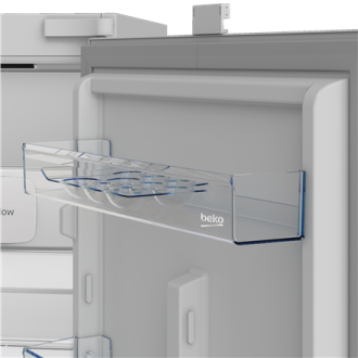 BEKO Refrigerator | B3BCNA294HS | Energy efficiency class E | Built-in | Combi | Height 177.5 cm | No Frost system | Fridge net 