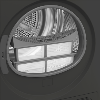 BEKO Dryer Machine | B5T89243M | Energy efficiency class C | Front loading | 9 kg | Heat pump | Digital | Depth 67 cm | Steam fu BEKO Dryer Machine | B5T89243M | Energy efficiency class C | Front loading | 9 kg | Heat pump | Digital | Depth 67 cm | Steam fu