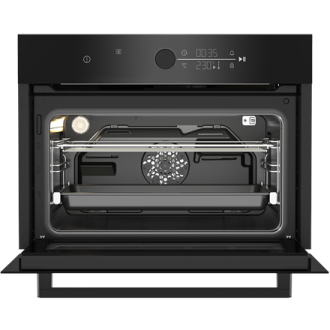 BEKO Oven | BBCM17400B | 48 L | Electric | Hydrolytic | Touch control | Steam function | Height 45.5 cm | Width 59.4 cm | Black BEKO Oven | BBCM17400B | 48 L | Electric | Hydrolytic | Touch control | Steam function | Height 45.5 cm | Width 59.4 cm | Black