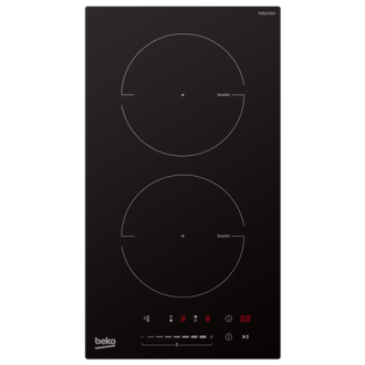 BEKO Hob | HDI32400TO | Induction | Number of burners/cooking zones 2 | Touch control | Timer | Black BEKO Hob | HDI32400TO | Induction | Number of burners/cooking zones 2 | Touch control | Timer | Black