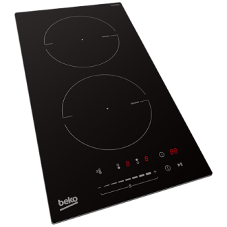 BEKO Hob | HDI32400TO | Induction | Number of burners/cooking zones 2 | Touch control | Timer | Black BEKO Hob | HDI32400TO | Induction | Number of burners/cooking zones 2 | Touch control | Timer | Black