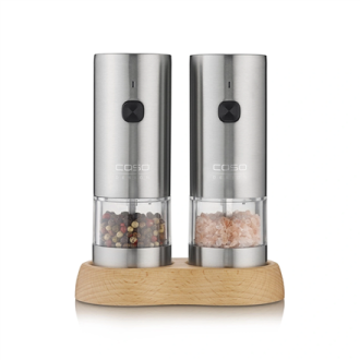 Caso Salt and Pepper Grinder | SpiceDuo | Electric | Housing material Stainless steel | Lithium Caso Salt and Pepper Grinder | SpiceDuo | Electric | Housing material Stainless steel | Lithium
