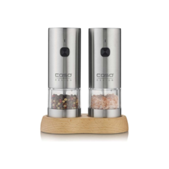 Caso Salt and Pepper Grinder | SpiceDuo | Electric | Housing material Stainless steel | Lithium Caso Salt and Pepper Grinder | SpiceDuo | Electric | Housing material Stainless steel | Lithium