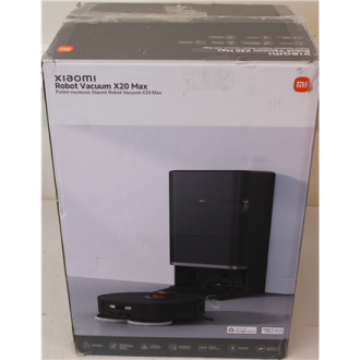 SALE OUT. Xiaomi Robot Vacuum | X20 Max EU | Wet&Dry | 5200 mAh | 8000 Pa | Black | REFURBISHED, USED, DIRTY, SCRATCHED SALE OUT. Xiaomi Robot Vacuum | X20 Max EU | Wet&Dry | 5200 mAh | 8000 Pa | Black | REFURBISHED, USED, DIRTY, SCRATCHED