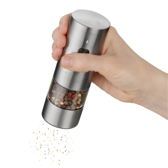 Caso Salt and Pepper Grinder | SpiceDuo | Electric | Housing material Stainless steel | Lithium Caso Salt and Pepper Grinder | SpiceDuo | Electric | Housing material Stainless steel | Lithium