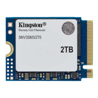 Kingston SSD | NV3 | 2000 GB | SSD form factor M.2 2230 | Solid-state drive interface PCIe 4.0 x4 NVMe | Read speed 6000 MB/s | Kingston SSD | NV3 | 2000 GB | SSD form factor M.2 2230 | Solid-state drive interface PCIe 4.0 x4 NVMe | Read speed 6000 MB/s |