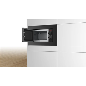 Bosch Microwave Oven | BFL623MB4 | Built-in | 800 W | 20 L | Black Bosch Microwave Oven | BFL623MB4 | Built-in | 800 W | 20 L | Black