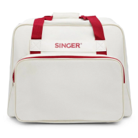 Singer Universal Carry Case, 25010000204 | Cream/Red Singer Universal Carry Case, 25010000204 | Cream/Red