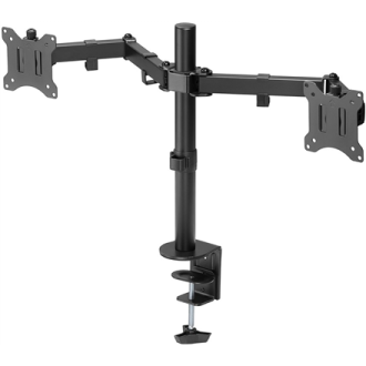 Goobay Dual Monitor Mount Flex | Swivel, Tilt, Rotation | 17-32 Goobay Dual Monitor Mount Flex | Swivel, Tilt, Rotation | 17-32