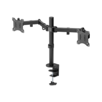 Goobay Dual Monitor Mount Flex | Swivel, Tilt, Rotation | 17-32 
