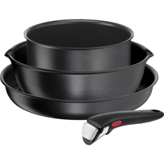 TEFAL Pots and pans set, 4 pcs | L7629453 Ingenio Daily Chef | Frying | Diameter 18/22/26 cm | Suitable for induction hob | Remo TEFAL Pots and pans set, 4 pcs | L7629453 Ingenio Daily Chef | Frying | Diameter 18/22/26 cm | Suitable for induction hob | Remo