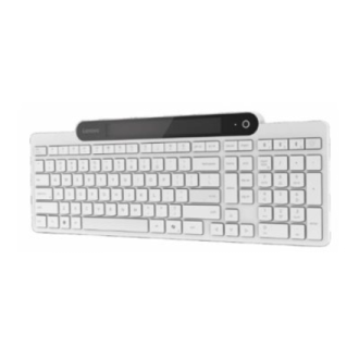 Lenovo 800 Self-Charging Bluetooth Keyboard-US English | Keyboard | Bluetooth | US English | White Lenovo 800 Self-Charging Bluetooth Keyboard-US English | Keyboard | Bluetooth | US English | White